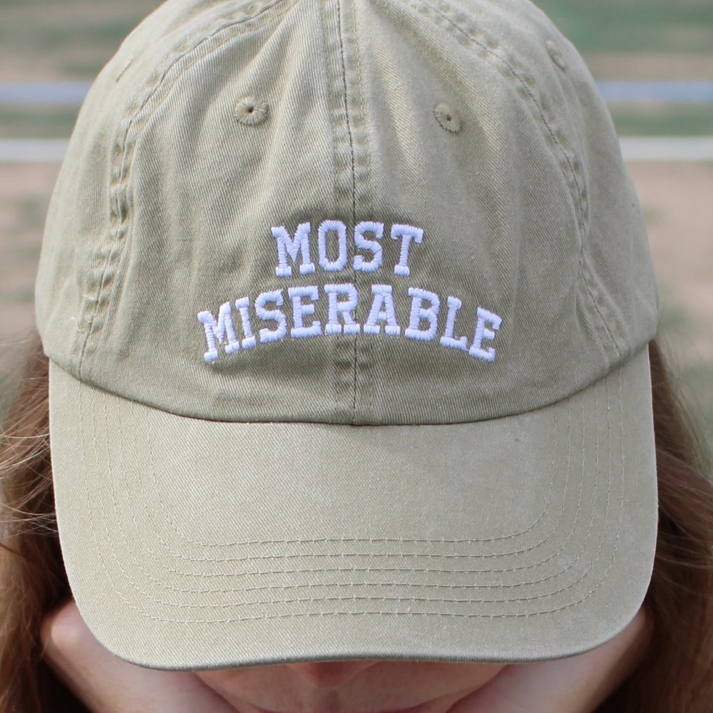 Miserable Hat - Washed Khaki Color